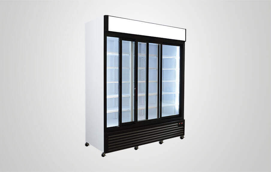Procool 3 Sliding Door Refrigerator CST-1600S_Left Open Door