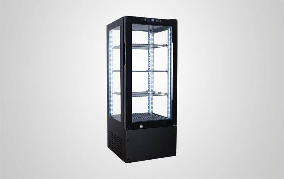 Procool Cooling Showcase All Glass Refrigerator G-90_Left