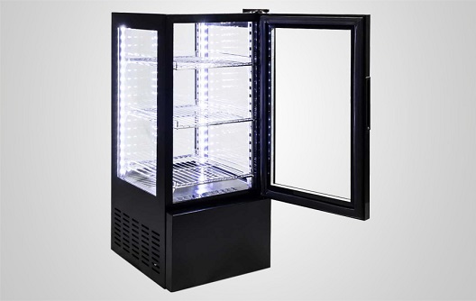 Procool Four Sided Glass Cooler G-65 Open Door