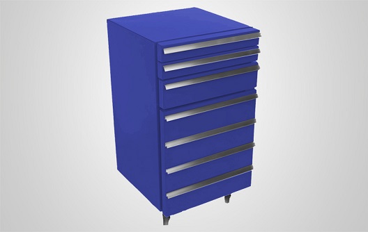 Procool Garage Refrigerator Toolbox Fridge Blue Color