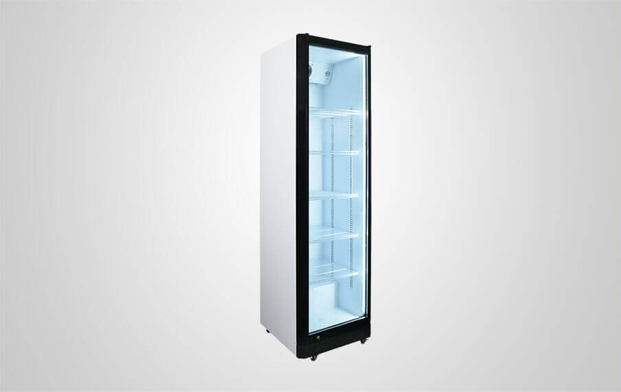 PROCOOL Glass Front Refrigerator CS-410B_Left