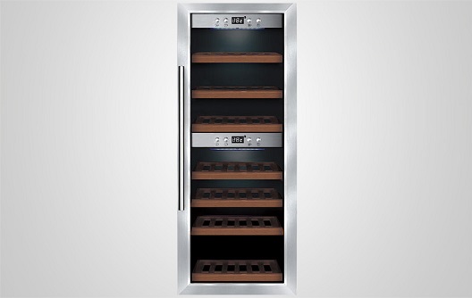 Procool 50 Bottle Wine Cooler W-50 Dual Temperature Zone with Stainless Steel Profile