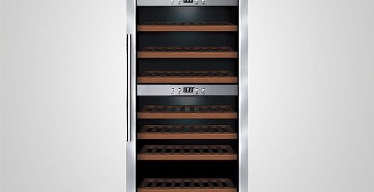 Procool 80 Bottle Wine Cooler W-80 Dual Temperature Zone with Stainless Steel Profile