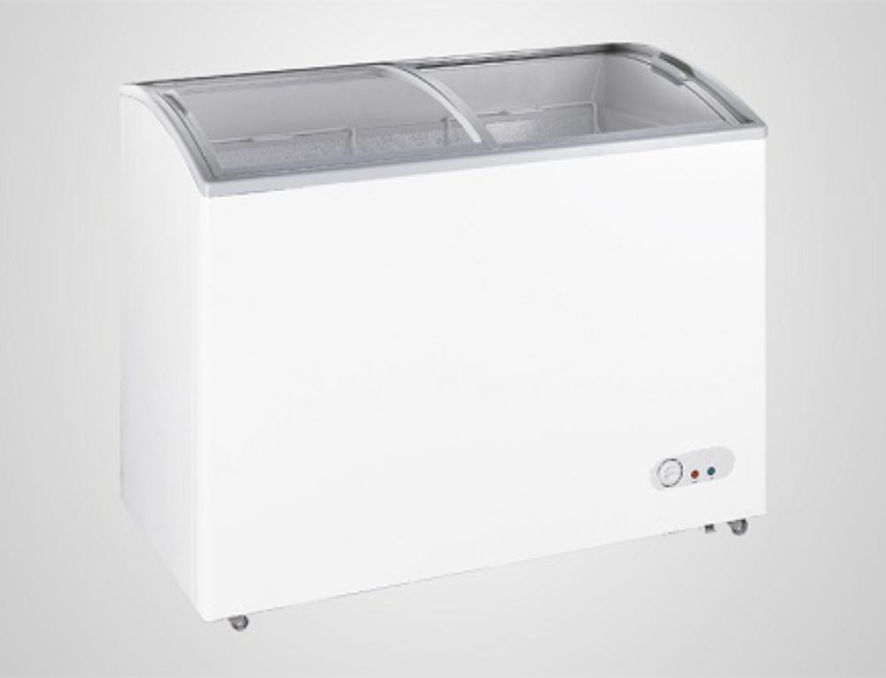 Ice Cream Chest Freezer with Curve Glass Door Procool