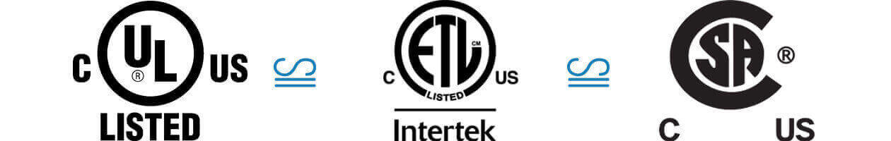 UL ETL CSA Certificates for Commercial Refrigerators and Freezers