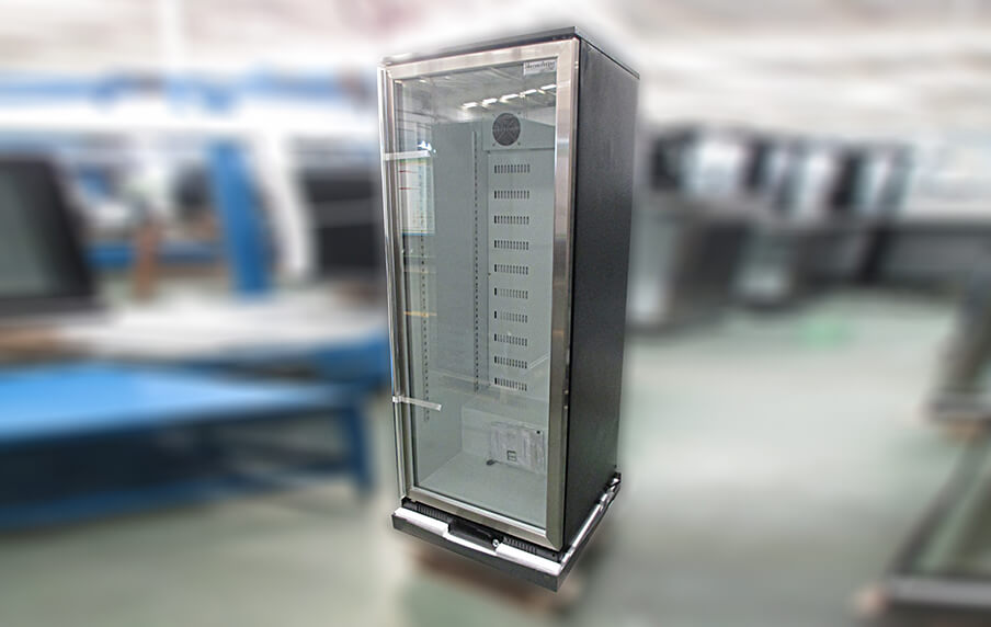 UL Refrigerator_Glass Door Merchandiser for Energy Drink