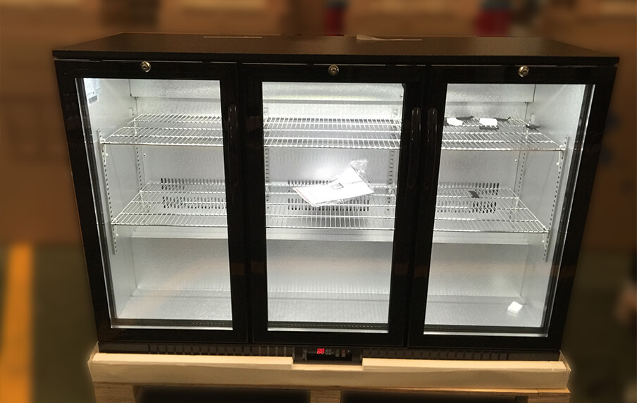 UL Refrigerator_Triple Door Bar Cooler
