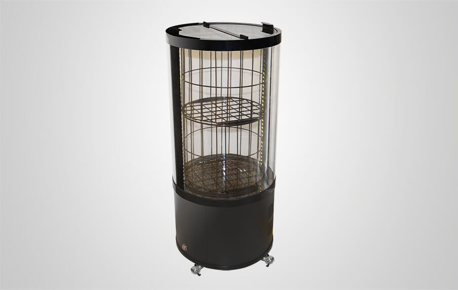 Transparent Can Cooler CC-60T with baskets