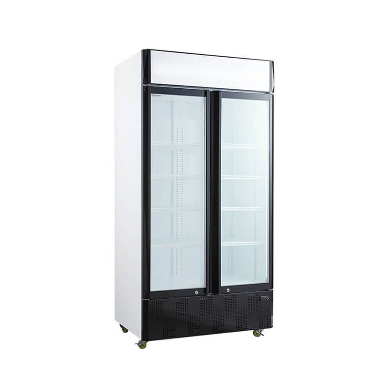 Porte en verre de réfrigérateur commercial de boissons