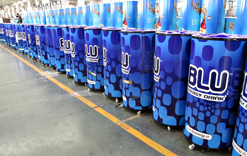 PROCOOL Blu Can Cooler_Production
