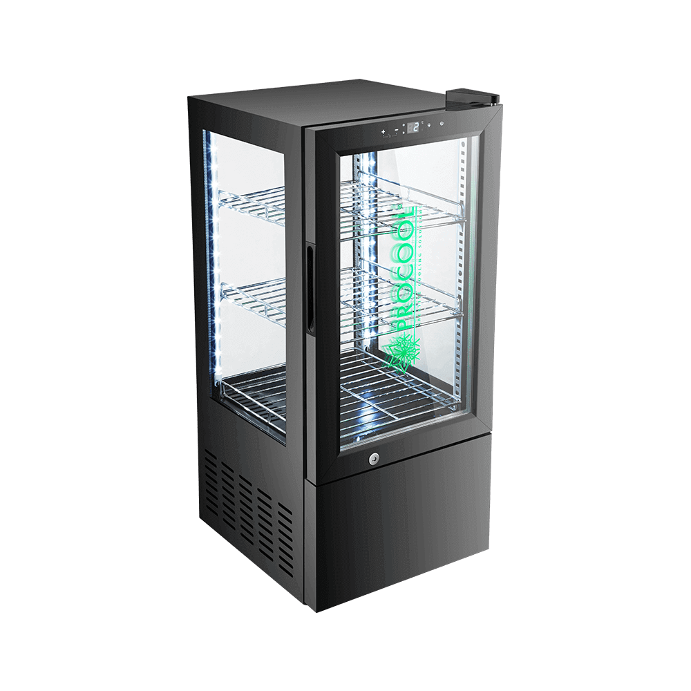 PROCOOL 4 Side Glass Cooler with SASO SABER Certificate
