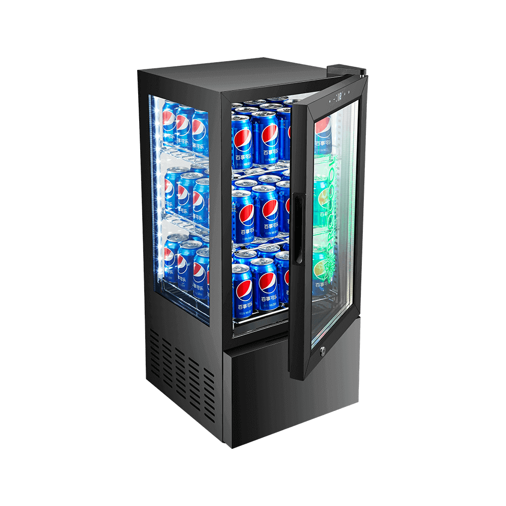 SASO SABER Certificated PROCOOL All Glass Cooler Filled with Pepsi