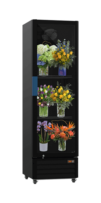PROCOOL Floral Cooler_ Single Door Refrigerated Floral Display Cases