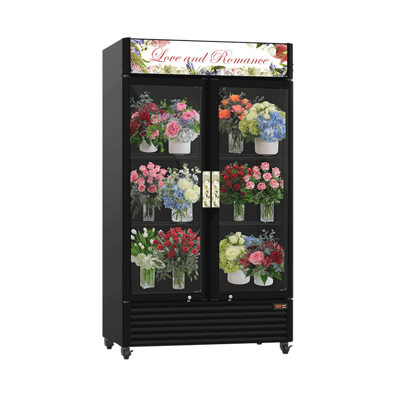 PROCOOL Floral Cooler_2 Door Flower Display Cooler