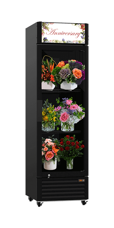 PROCOOL Floral Cooler_Single Door Flower Refrigerator