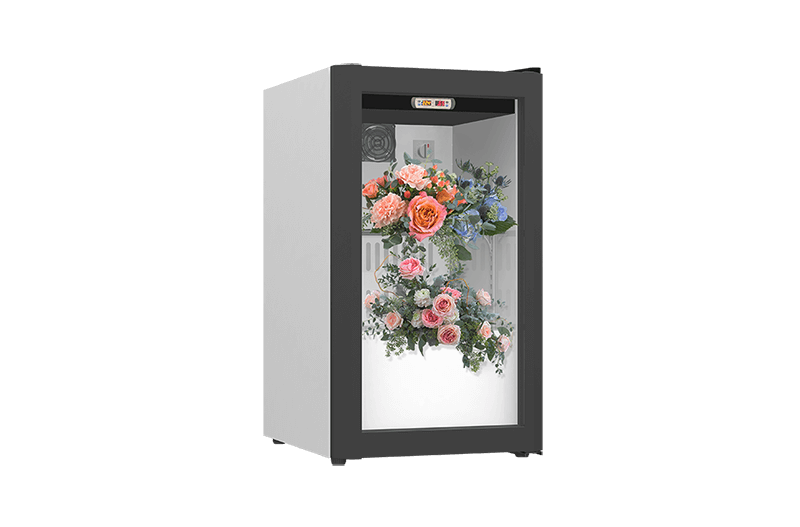 Маленький холодильник для цветов купить торшер цветы из изолона купить