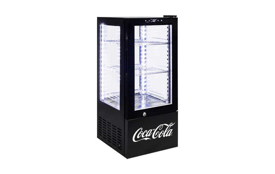 coca cola display refrigerator