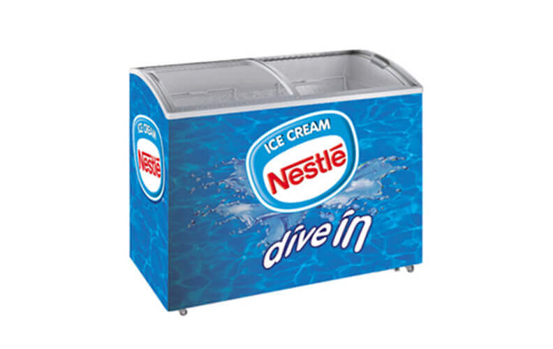 Морозильный ларь для мороженого Nestle