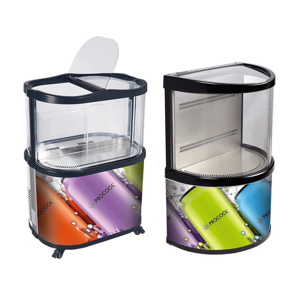 Procool Glass Fridge_Impulse Cooler with Branding