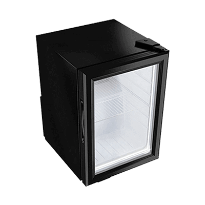 Counter-top Glass Front Mini Freezer
