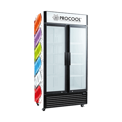PROCOOL 2 Door Commercial Refrigerator