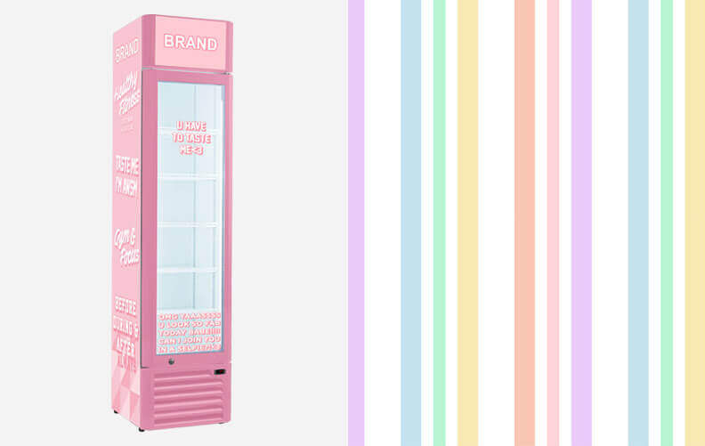 Tailor Made Fridges in Special Colors