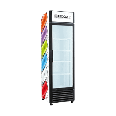 Single Door Upright Cooler with Mechanical Controller