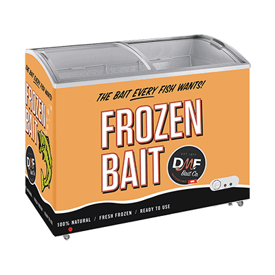 DMF Bait Co. Live Red Worms in Reusable Cooler, 500 Ct