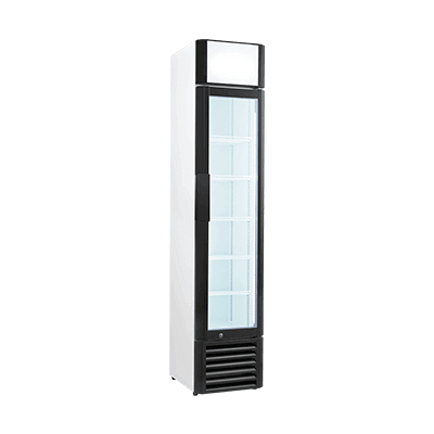 Upright Fridge with PROCOOL Patented Curve Style