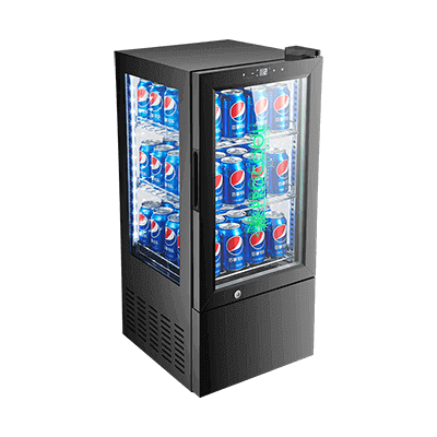 PROCOOL Commercial Glass Fridge with Pepsi