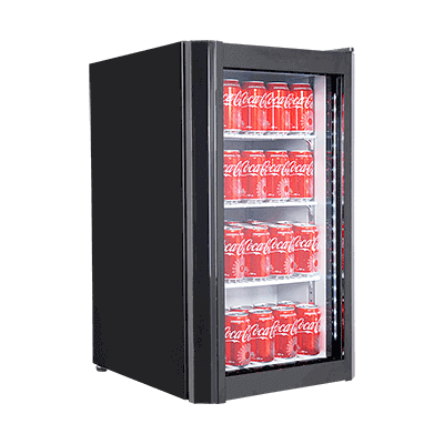PROCOOL Countertop Display Refrigerator with Coca Cola