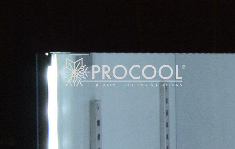 Silk Screen Trademark on Refrigerator Glass Door