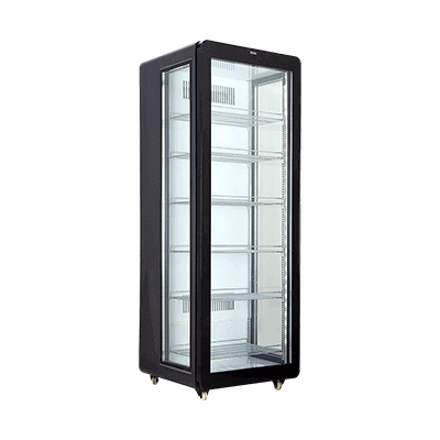 Freestanding 3 Sided Glass Display Refrigerator