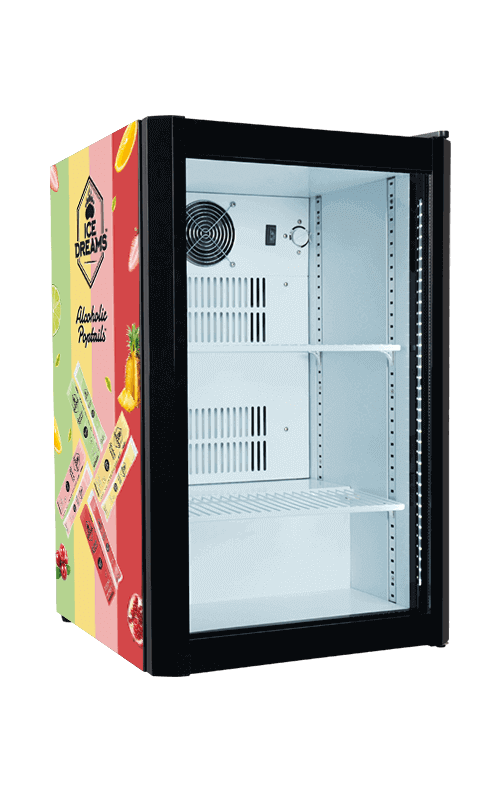 Procool Table-top Ice Cream Display Freezer FT-200 with Branding