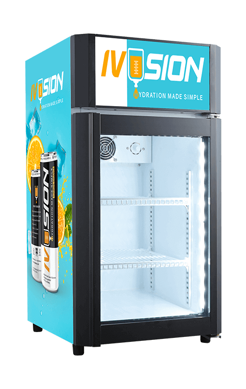 Mini réfrigérateur à porte en verre pour bière et boissons