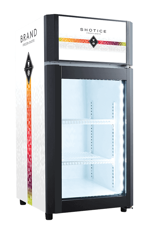 Glass Door Mini Freezer for Ice Cream and Food