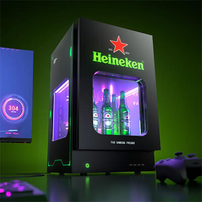 Heineken Gaming Fridge