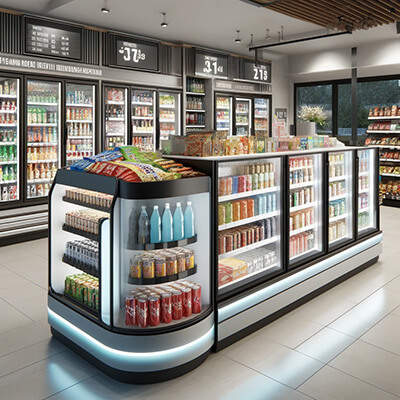Refrigerated Merchandising Solution for Convenience Stores