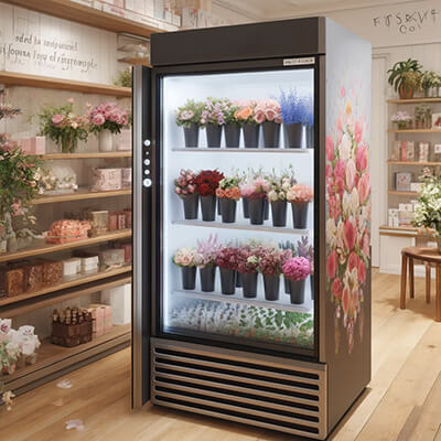 Refrigerated Merchandising Solution for Florists and Specialty Shops