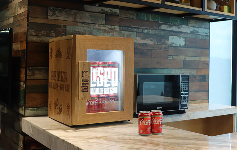 Counter-Top Custom Wood Cooler