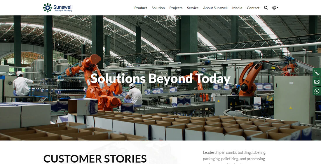 Top 45 Beverage Machinery Suppliers in China_Sunswell Machinery Co., Ltd