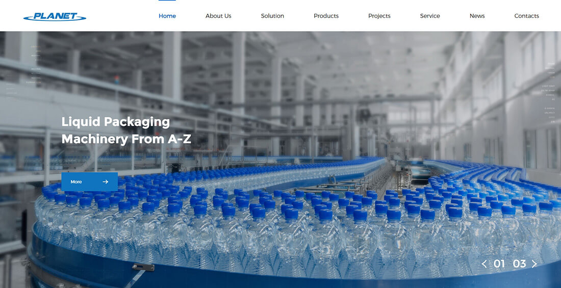 Top 45 Beverage Machinery Suppliers in China_Planet Machinery Co., Ltd