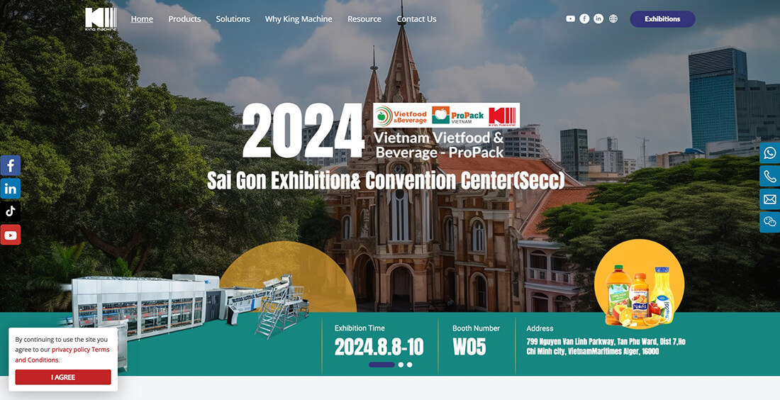 Top 45 Beverage Machinery Suppliers in China_Zhangjiagang King Machine Co., Ltd