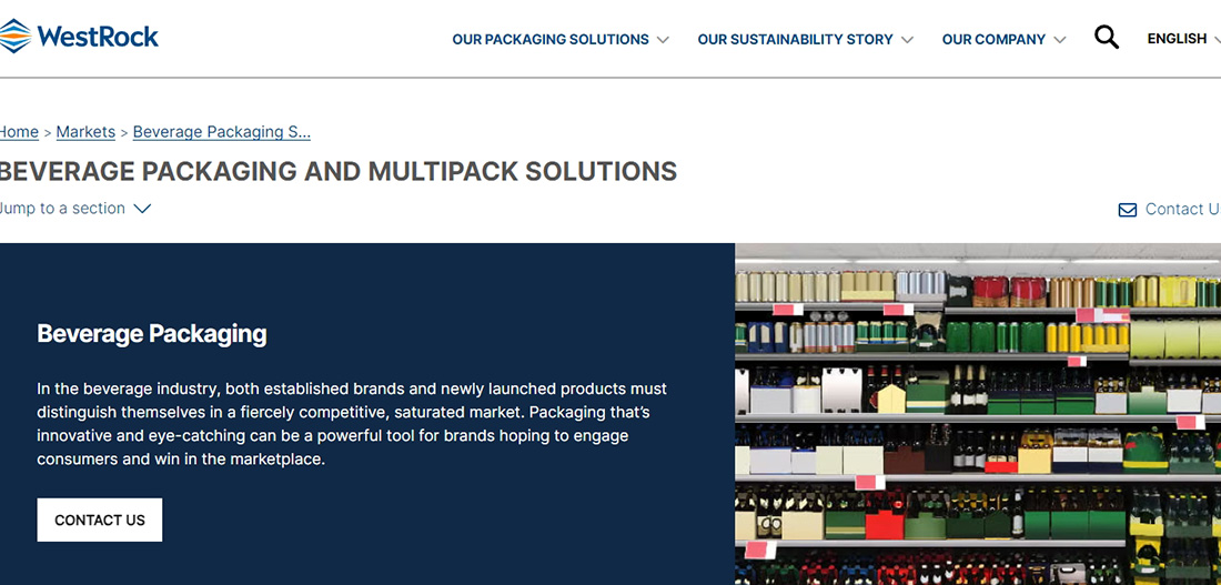 Top Beverage Packaging Companies_WestRock