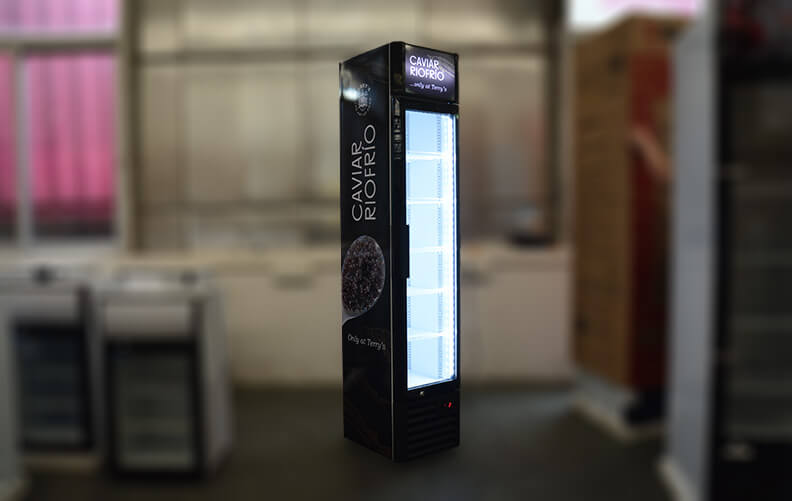 Display Cooler SC105B with Premium Decal Materials
