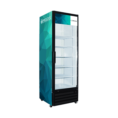 G319 Glass Door Refrigerator