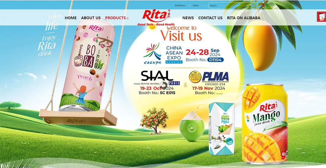 Top Vietnam Beverage Companies_Rita Food & Drink Co., Ltd