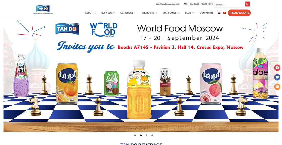 Top Vietnam Beverage Companies_Tan Do Beverage