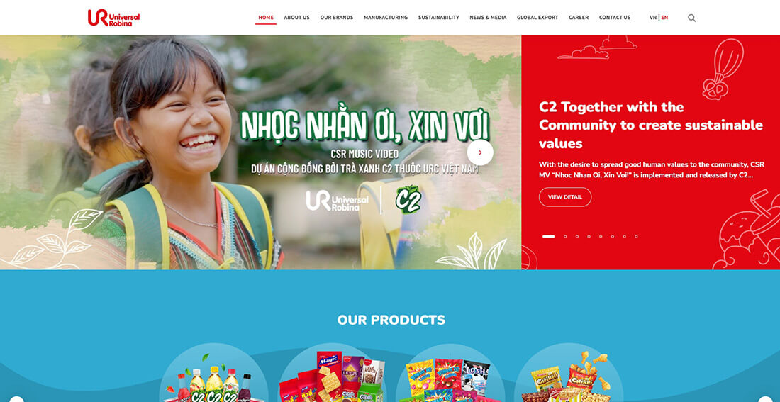 Top Vietnam Beverage Companies_URC Vietnam