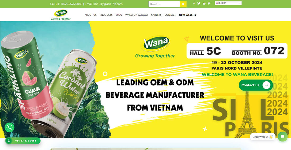 Top Vietnam Beverage Companies_WANA Beverage